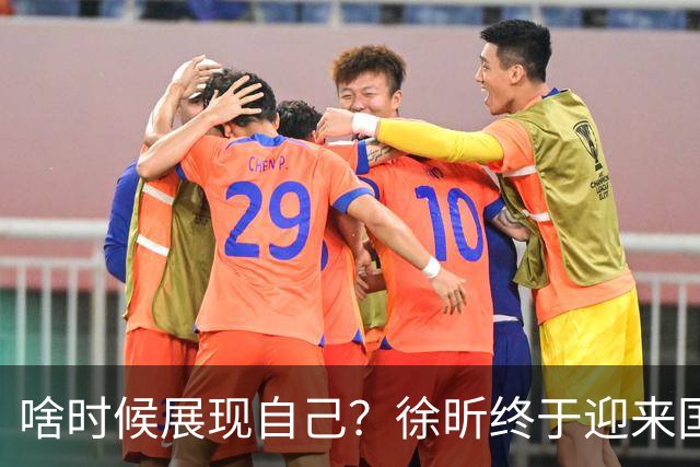 啥时候展现自己？徐昕终于迎来国家队正赛首秀 练兵时间登场28秒